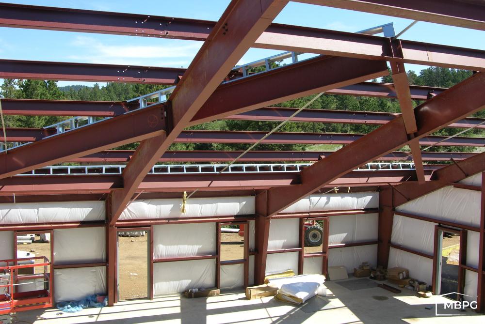 Steel Building Insulation Installation