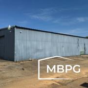 Blue Used Metal Building