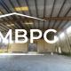 Beige Steel Building with an Overhang