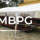 Metal Building Materials Under a Tent